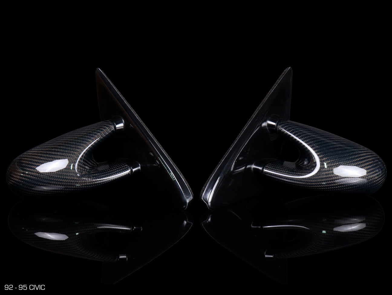 Mode Parfume Carbon Fiber Side Mirrors - Honda / Acura