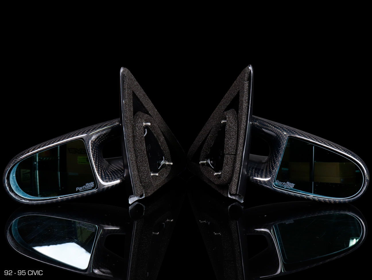 Mode Parfume Carbon Fiber Side Mirrors - Honda / Acura