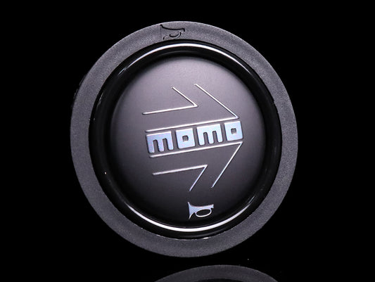 Momo Horn Button - Black