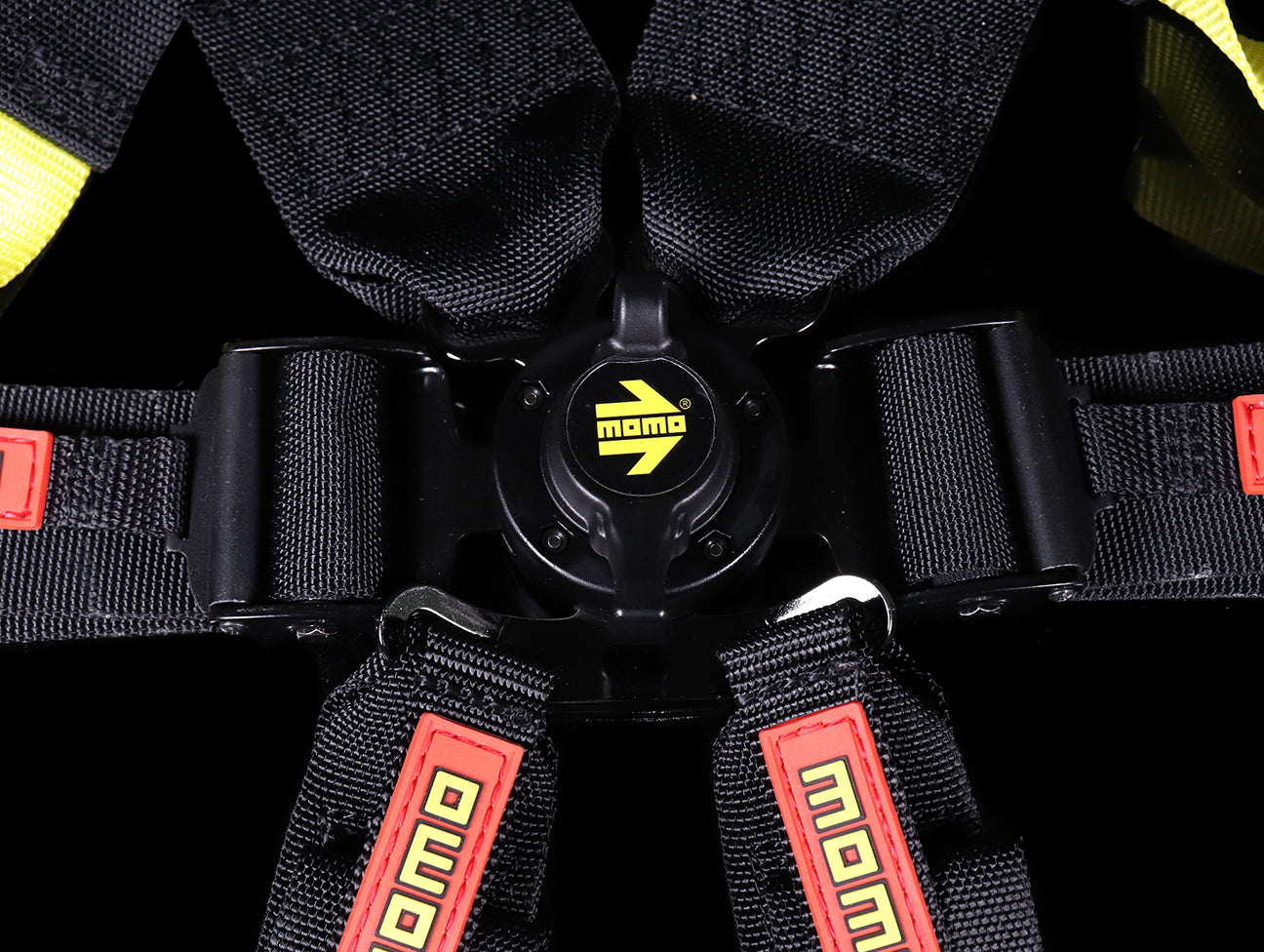 Momo SR6 Series 6-Point Racing Harness - Black