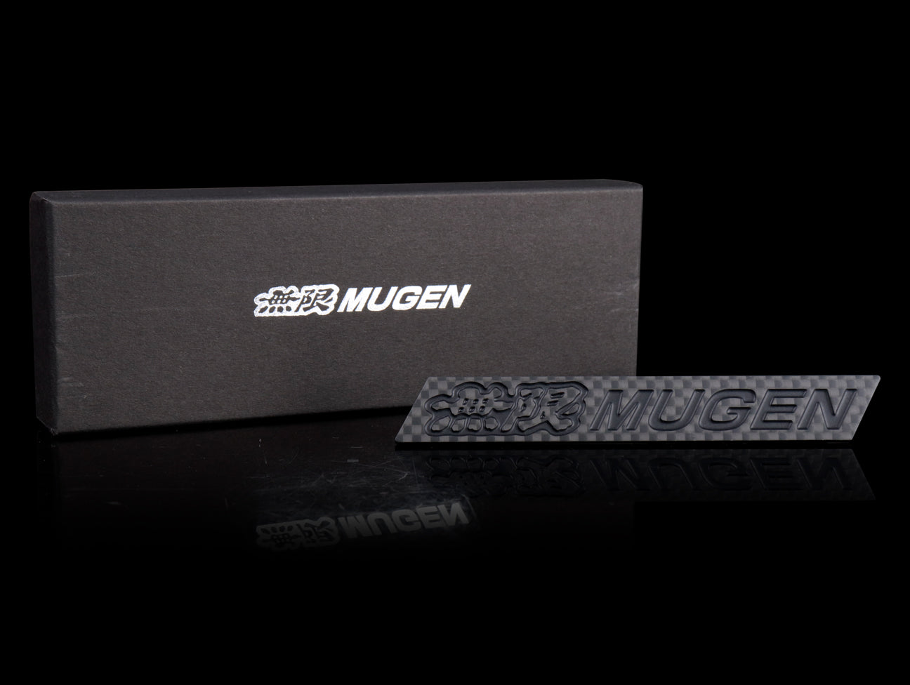 Mugen Carbon Style Door Mirror Sticker - JHPUSA