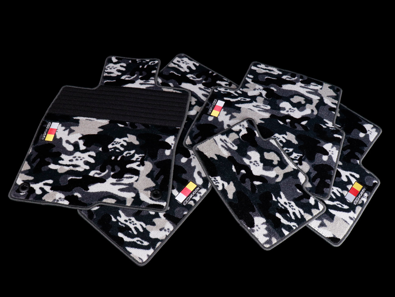 Mugen Camo Floor Mat Set - 17-21 Civic Type R FK8 / 16-21 Civic FK7
