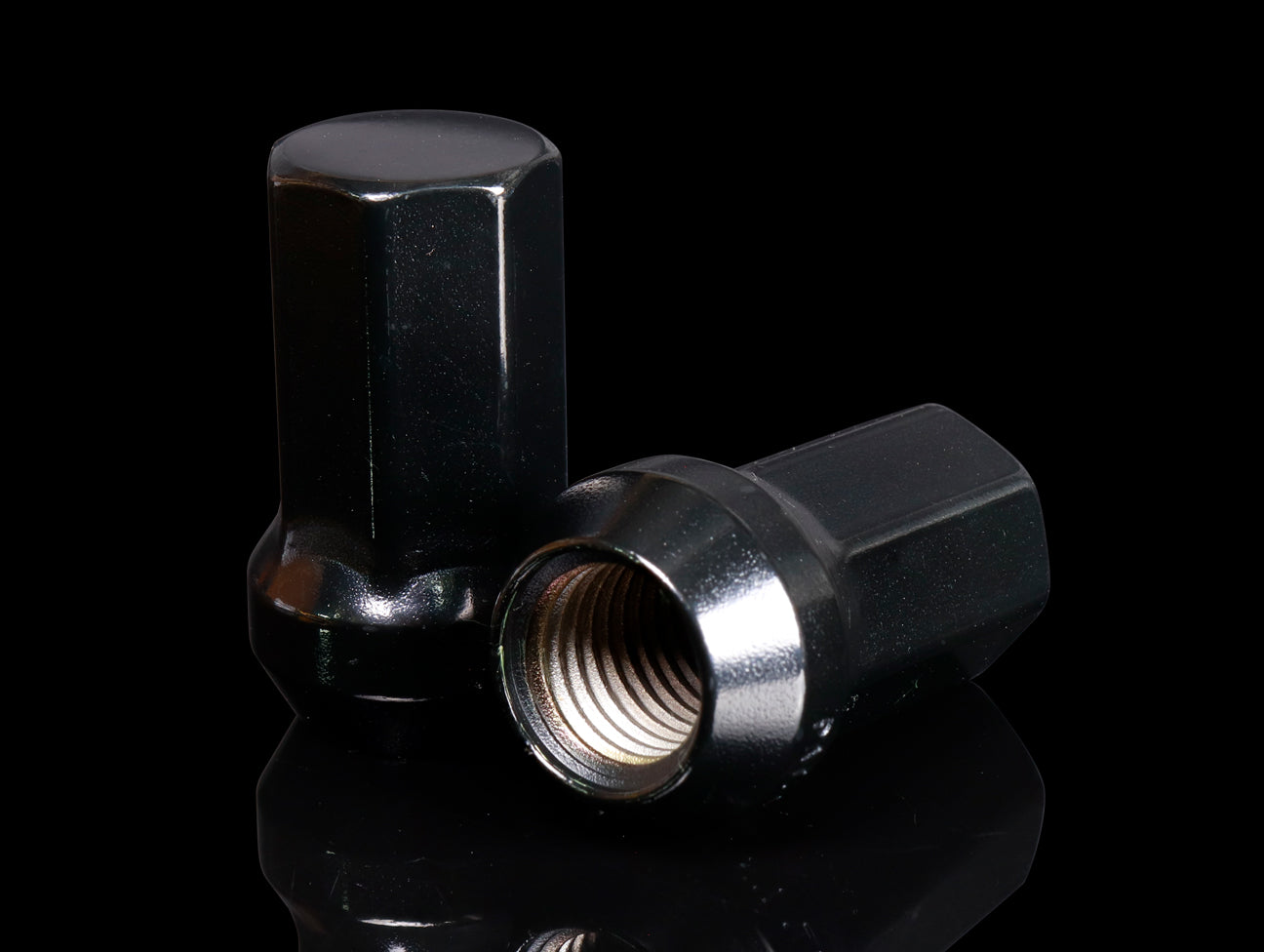 Mugen Black Lug Nut Set - Heptagon #7