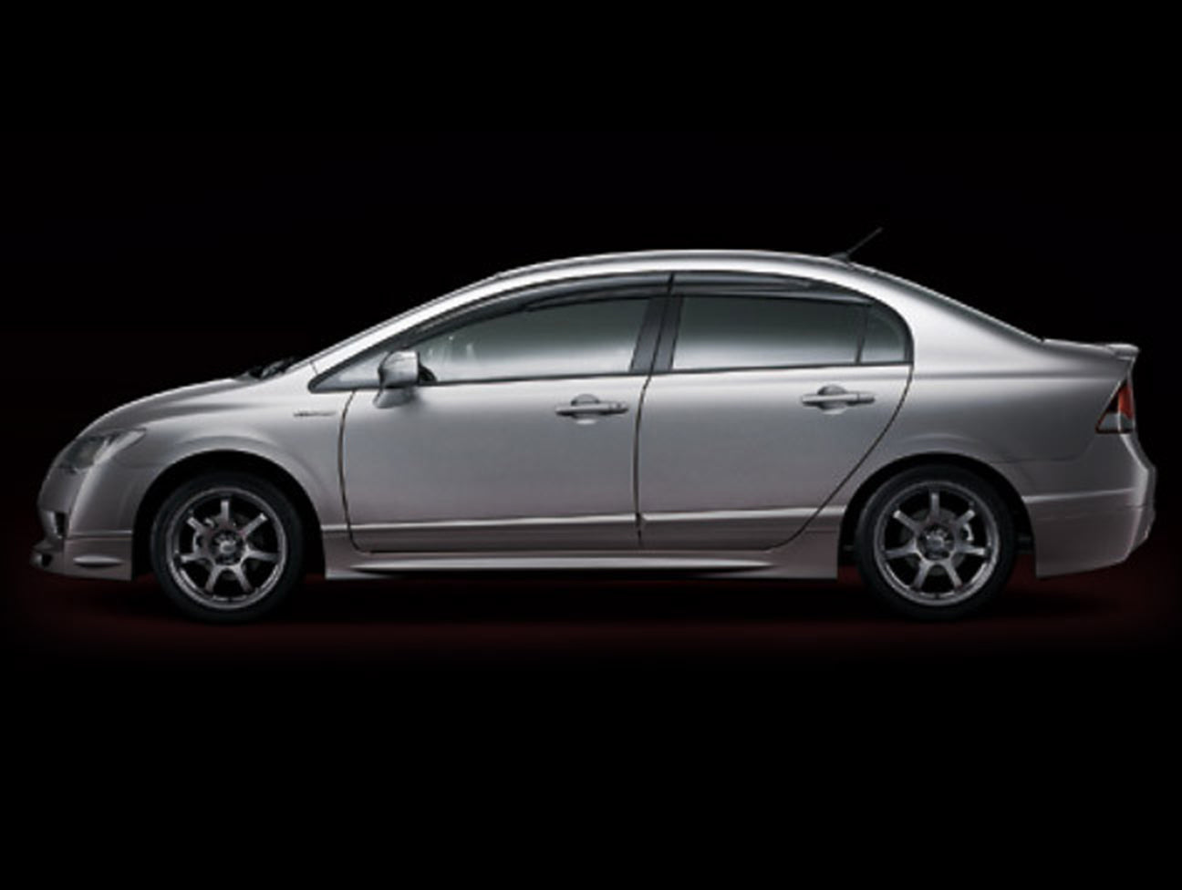 Mugen Ventilated Door Visors - 06-11 Civic Sedan