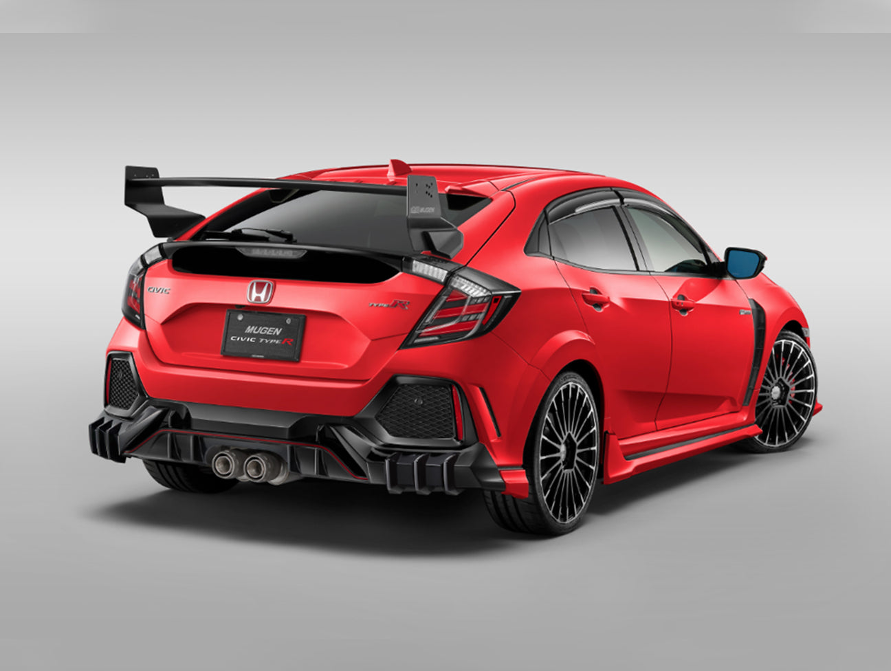 Mugen Rear Under Spoiler - 2017-2019 Civic Type-R (FK8)