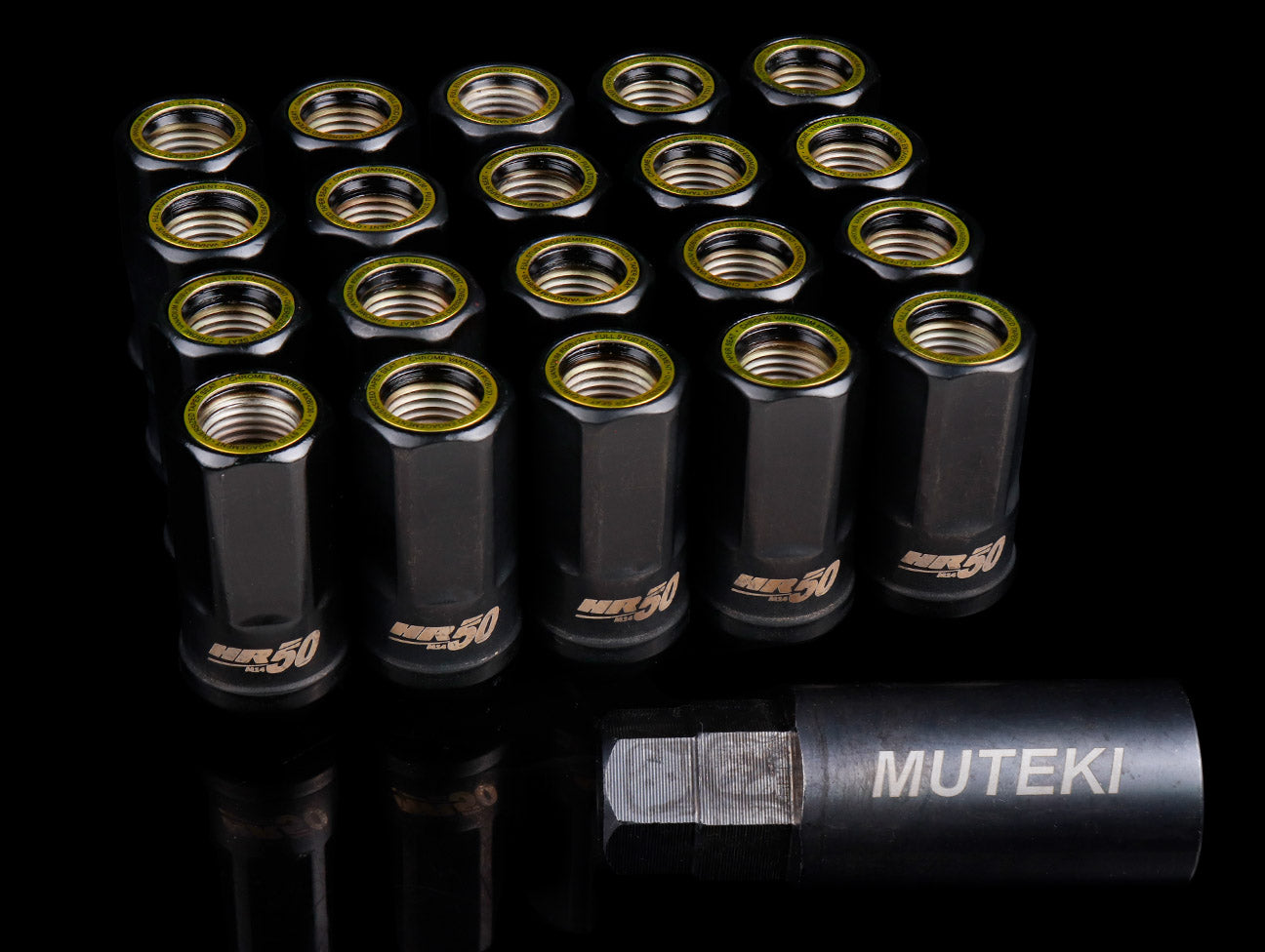 Muteki HR50 14x1.50 Open End Lug Kit