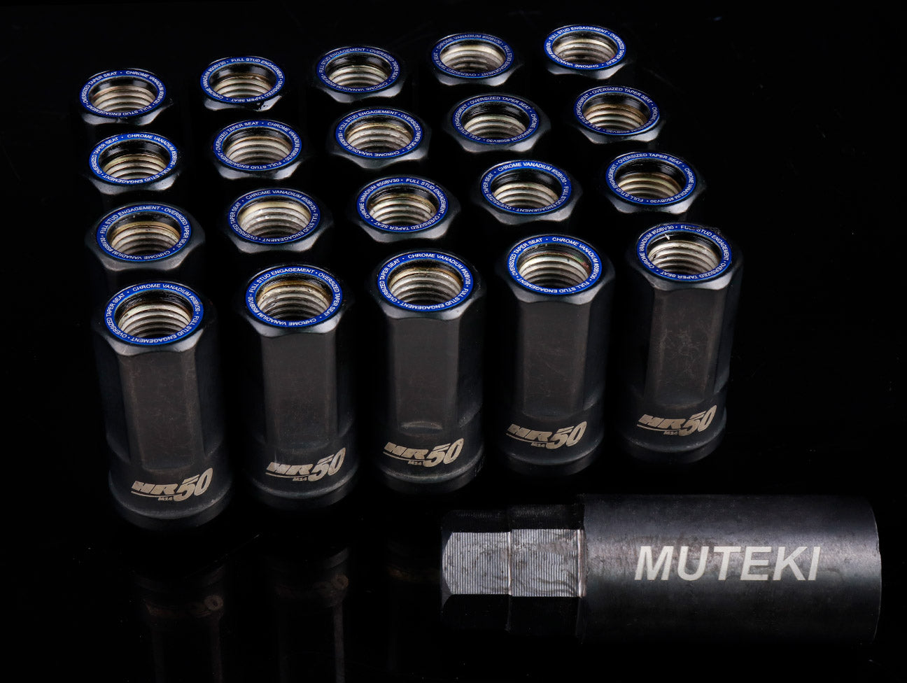 Muteki HR50 14x1.50 Open End Lug Kit