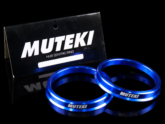 Muteki Hub Ring Set - Blue Anodized