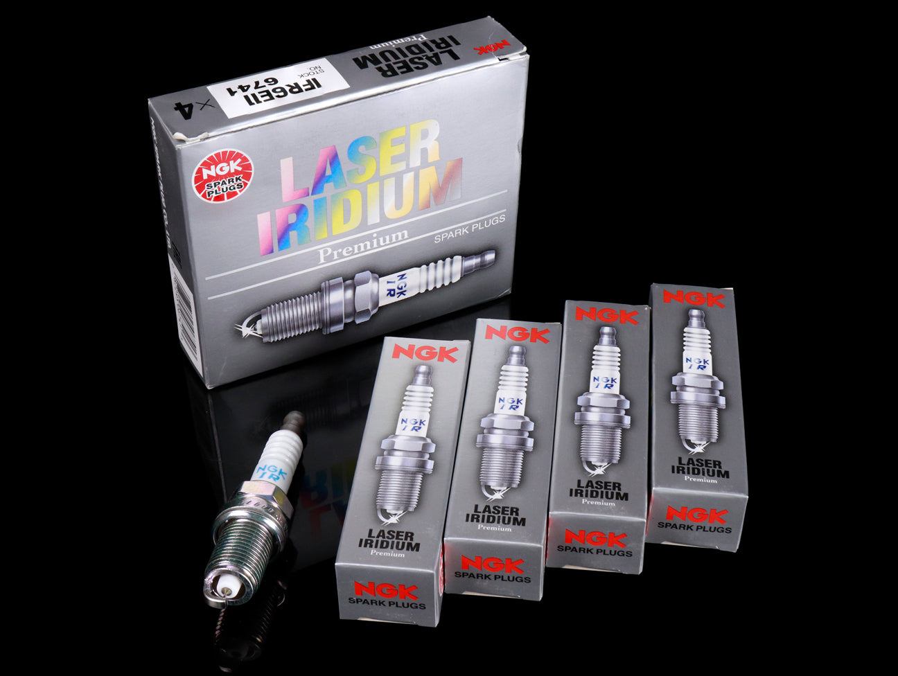 NGK Laser Iridium Spark Plug Set - B-series