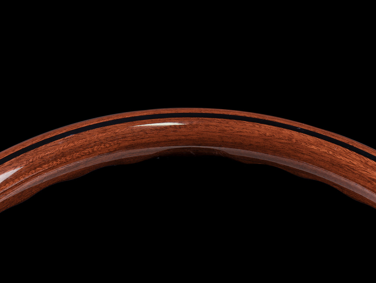 Nardi Classic Wood 330mm Steering Wheel w/ Polished Spokes