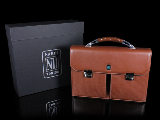 Nardi Leather Briefcase