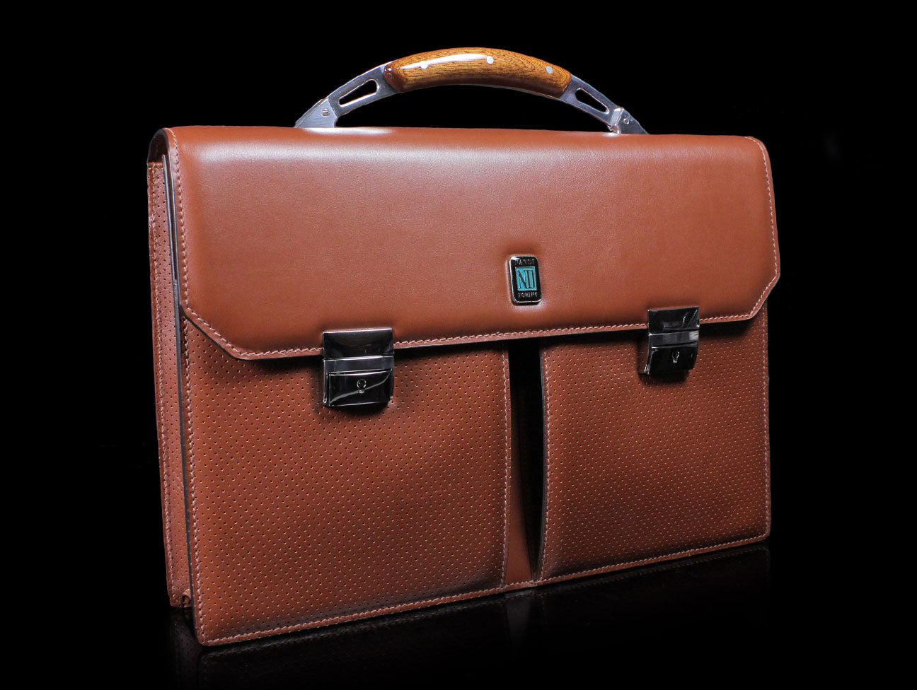 Nardi Leather Briefcase