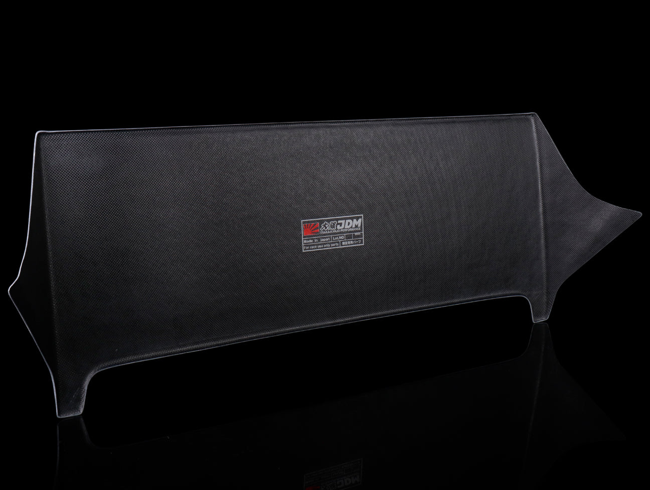 Osaka JDM Rear Carbon Fiber "Devil Wing" - 88-91 Civic Hatchback