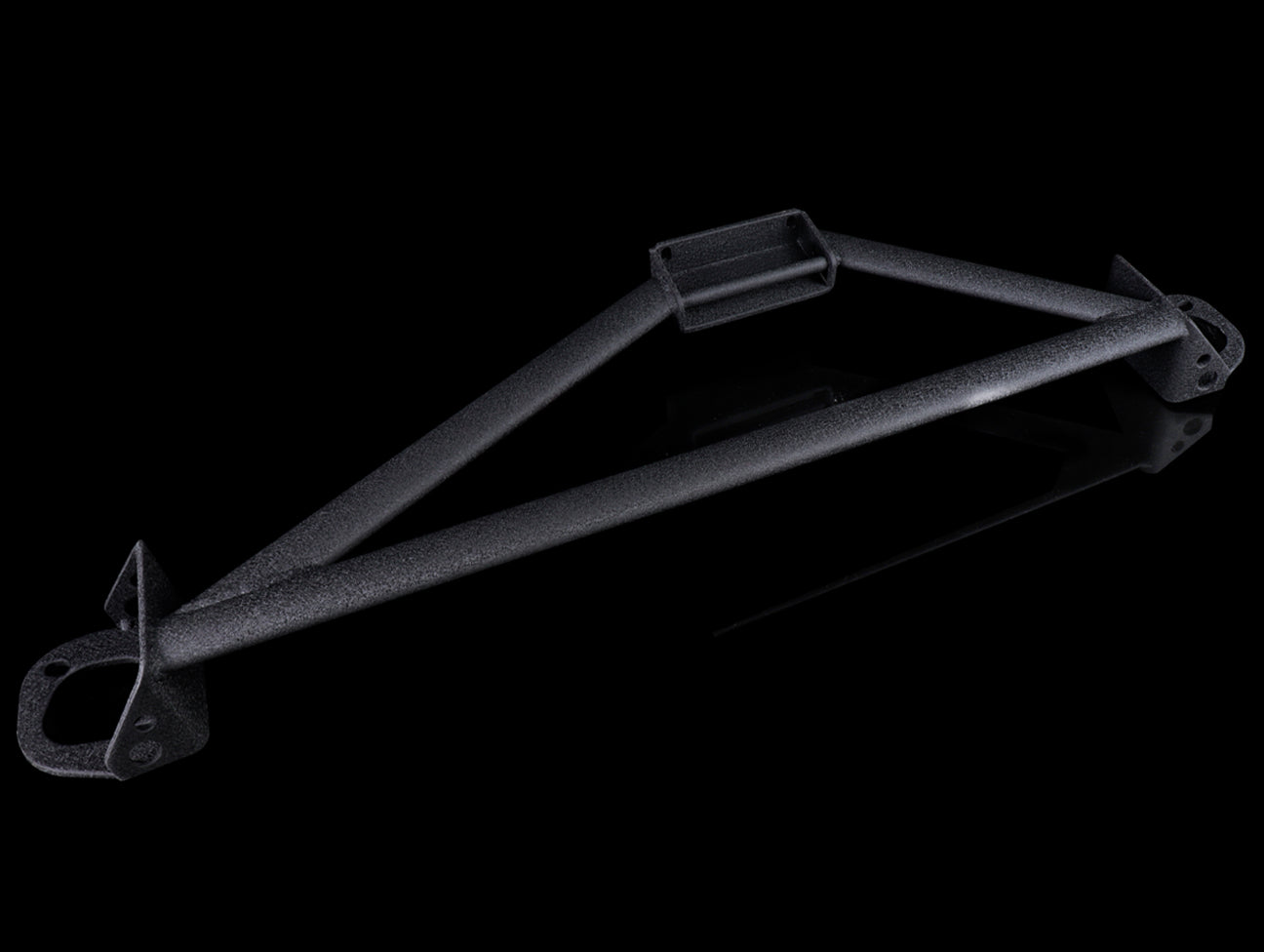 PLM 3 Point Black Front Strut Bar - 92-00 Civic / 94-01 Integra