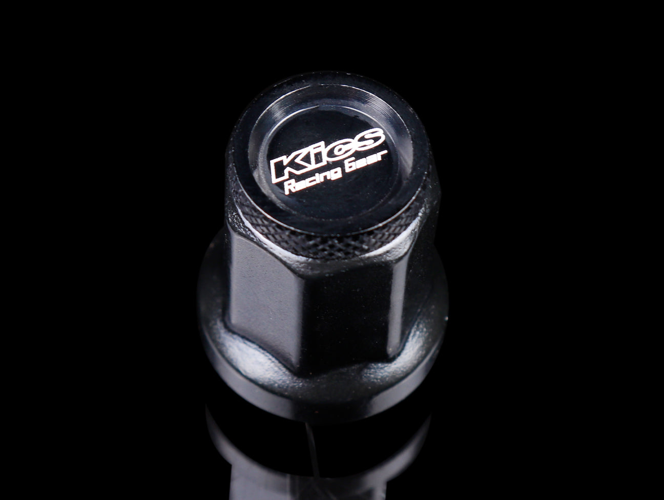 Project Kics Kyokugen Lug Nut Set with Black Aluminum Cap