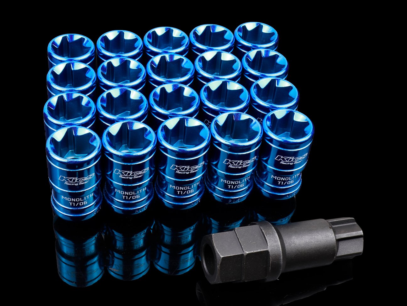 Project Kics Monolith T1/06 Lug Nut Set - 12x1.50