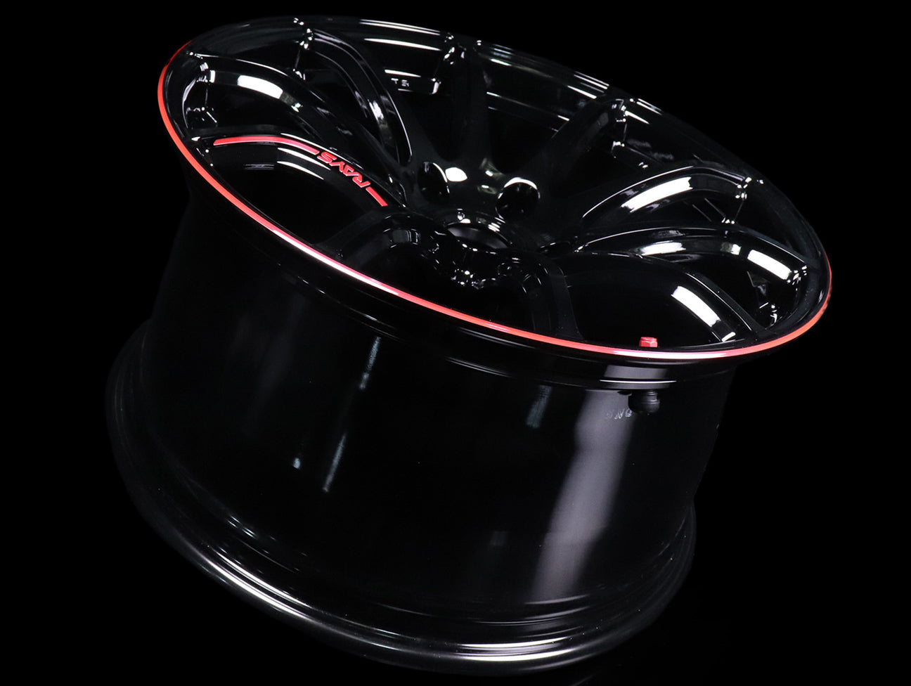 Rays Gram Lights 57 Transcend REV LIMIT Edition Wheels - Gloss Black 19x8.5 / 5x120 / +45