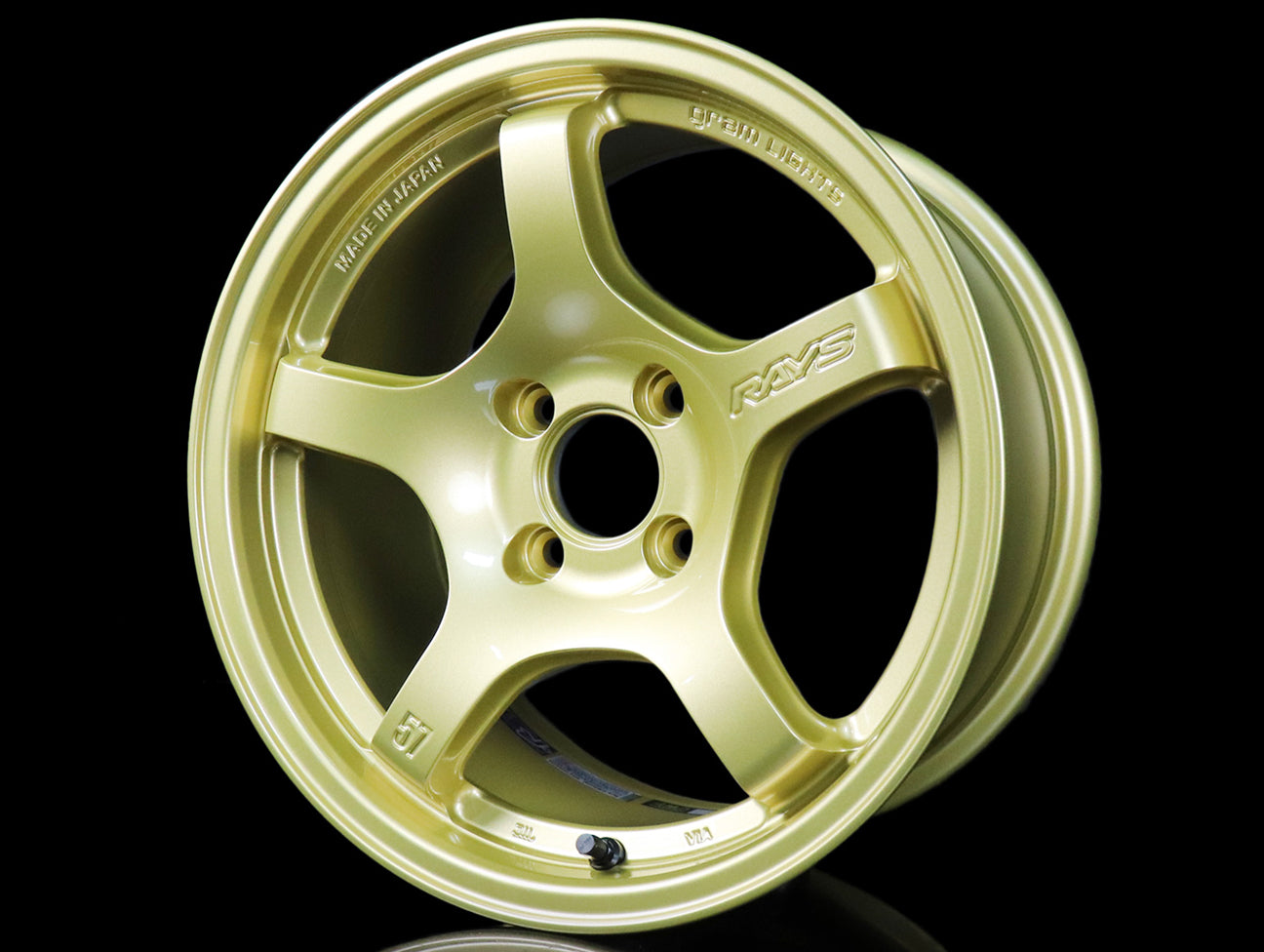 Rays Gram Lights 57CR Wheels - Eternal Gold Pearl 15x8.0 / 4x100