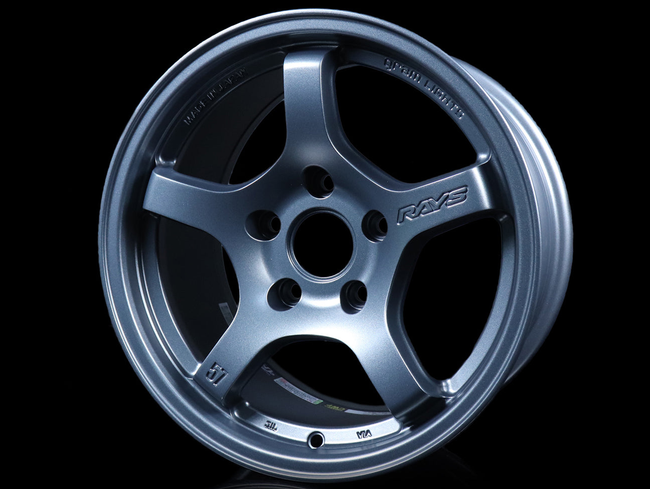 Rays Gram Lights 57CR Wheels - Gun Blue 2 15x8.0 / 5x114 / +35