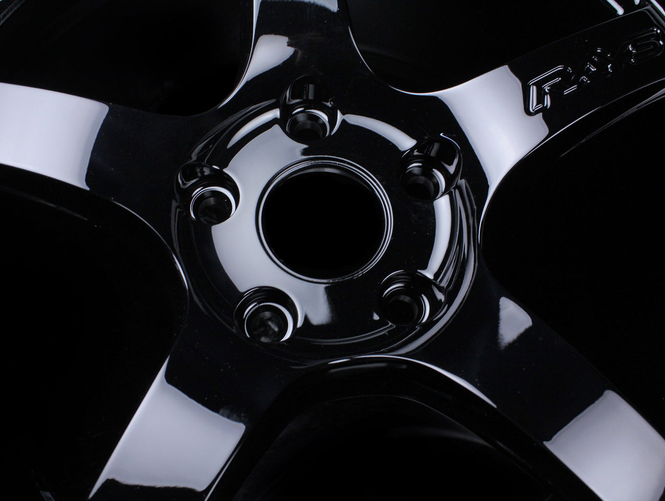 Rays Gram Lights 57CR Wheels - Gloss Black 17x9.0 / 5x114 / +38