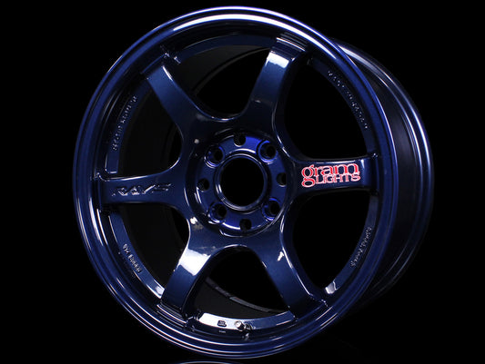 Rays Gram Lights 57DR Wheels - Mag Blue 15x8 / 4x100 / +35