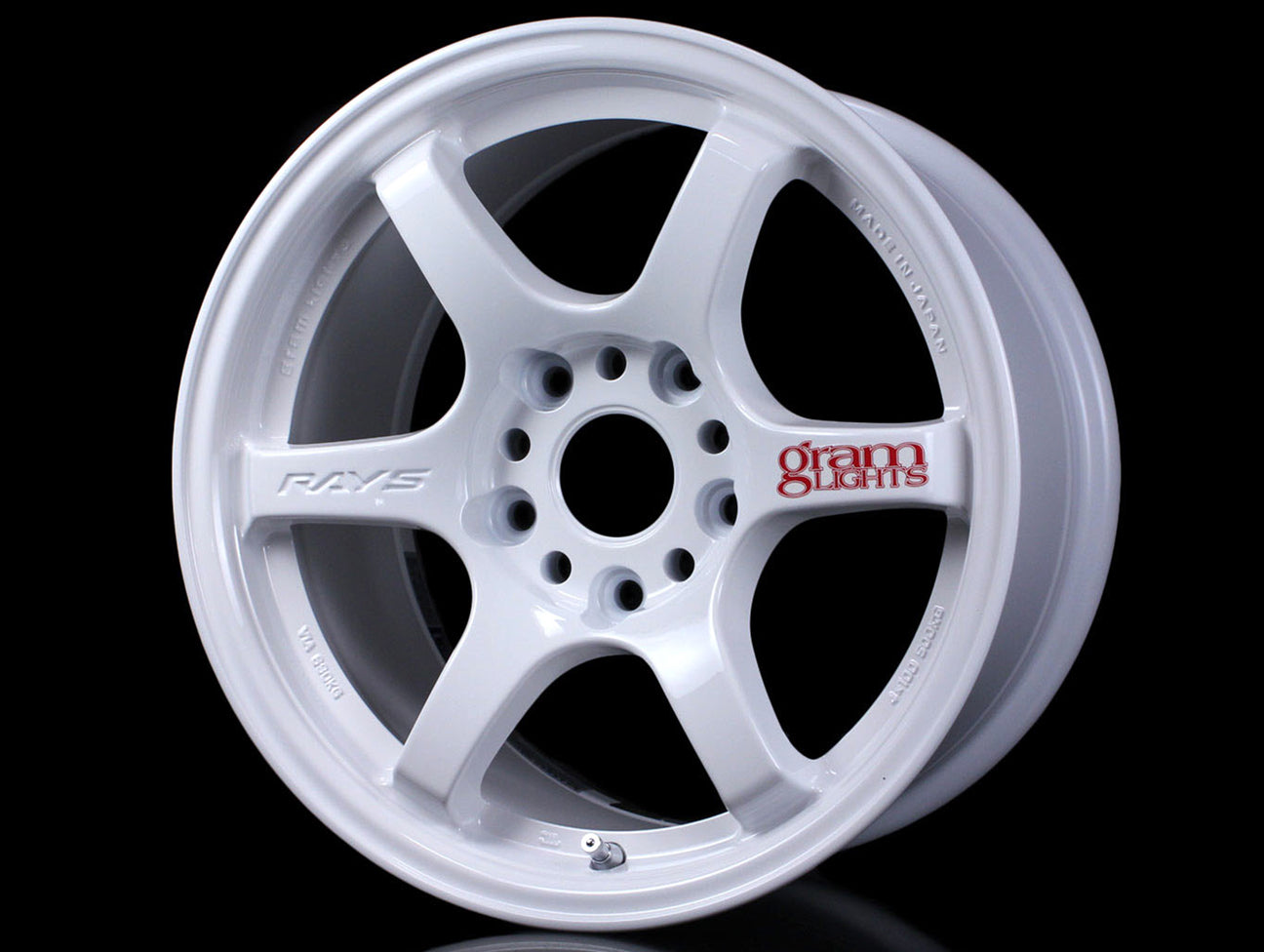 Rays Gram Lights 57DR Wheels - Champ White 15x8 / 5x114 / +35