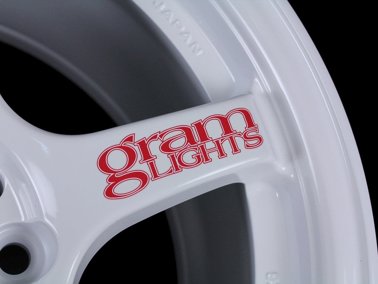 Rays Gram Lights 57DR Wheels - White 15x8 / 5x114 / +35