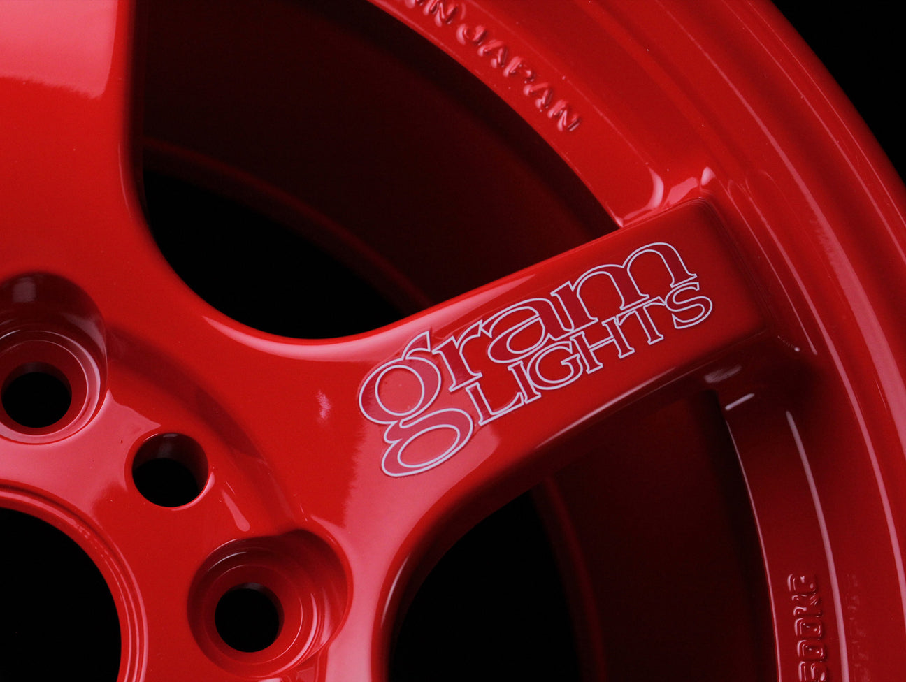 Rays Gram Lights 57DR Wheels - Red 15x8 / 5x114 / +35