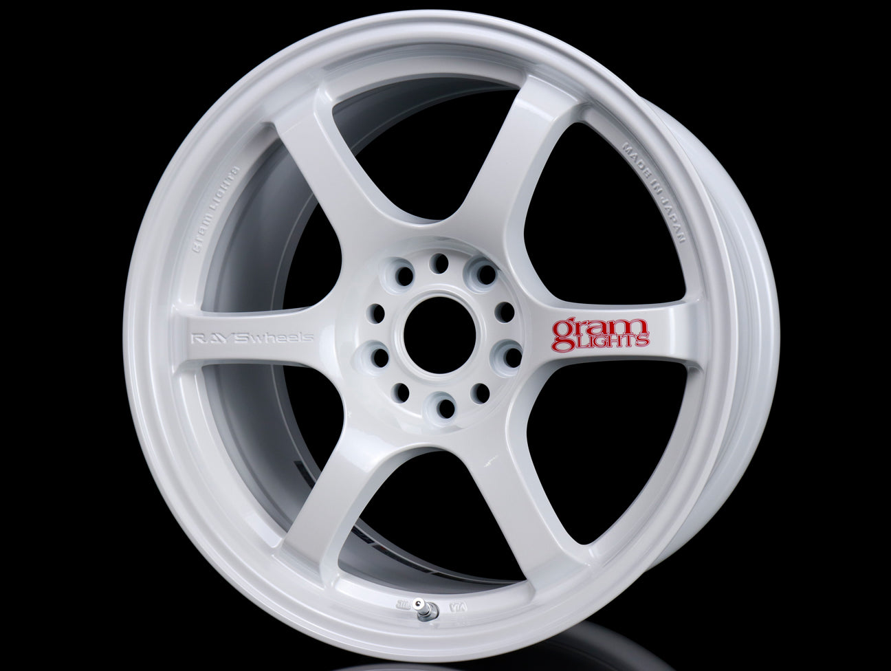 Rays Gram Lights 57DR Wheels - Ceramic Pearl White 17x9 / 5x114 / +38