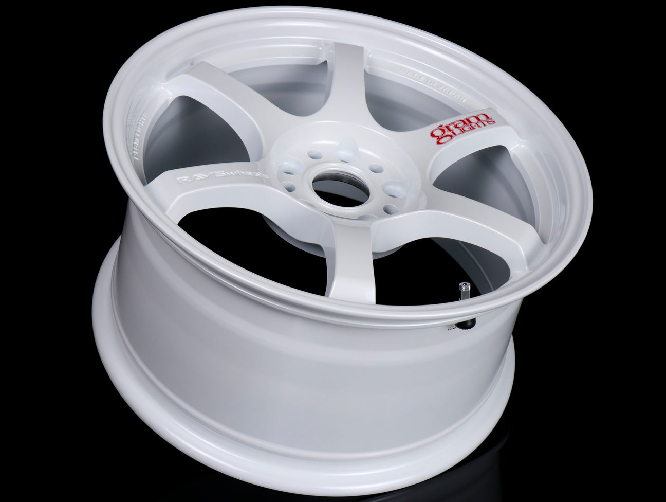 Rays Gram Lights 57DR Wheels - Ceramic Pearl White 17x9 / 5x114 / +38