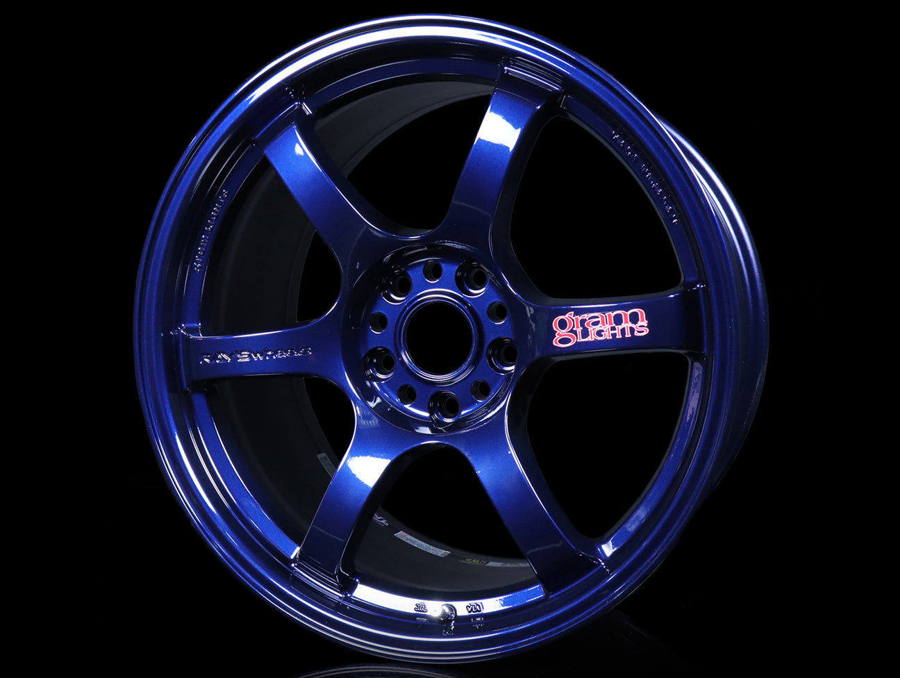 Rays Gram Lights 57DR Wheels - Eternal Blue Pearl 18x9.5 / 5x114