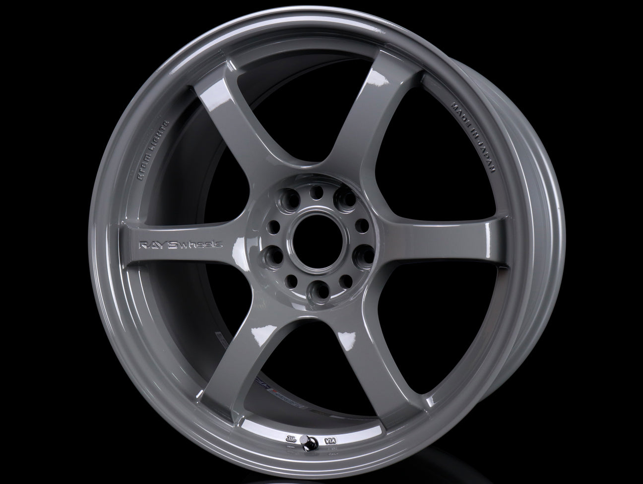 Rays Gram Lights 57DR Wheels - Glossy Gray - 18x9.5 / 5x114 / +38