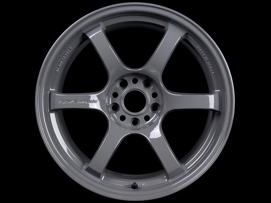 Rays Gram Lights 57DR Wheels - Glossy Gray - 18x9.5 / 5x114 / +38