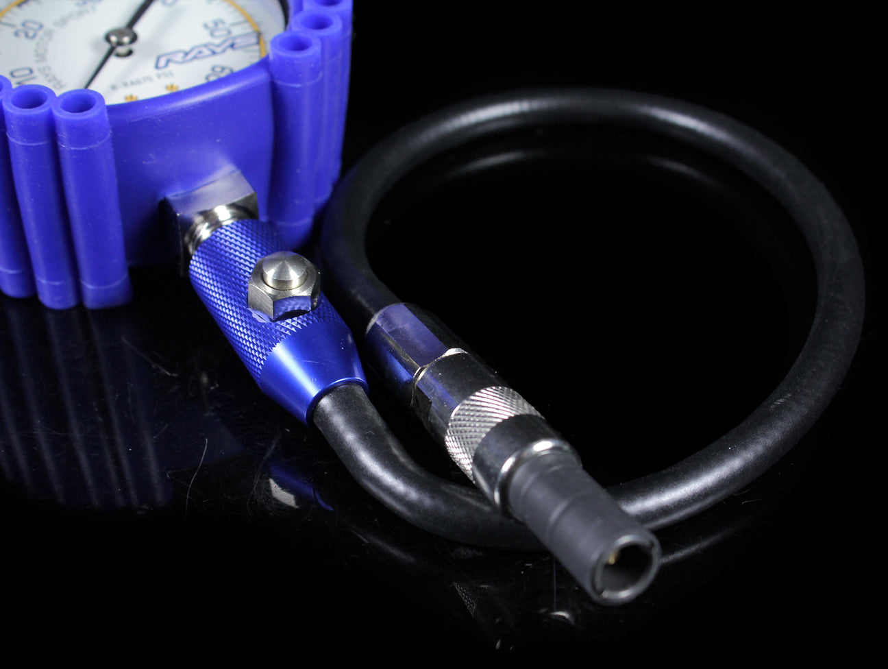 Rays Tire Pressure Air Gauge (75psi) w/ Carrying Case