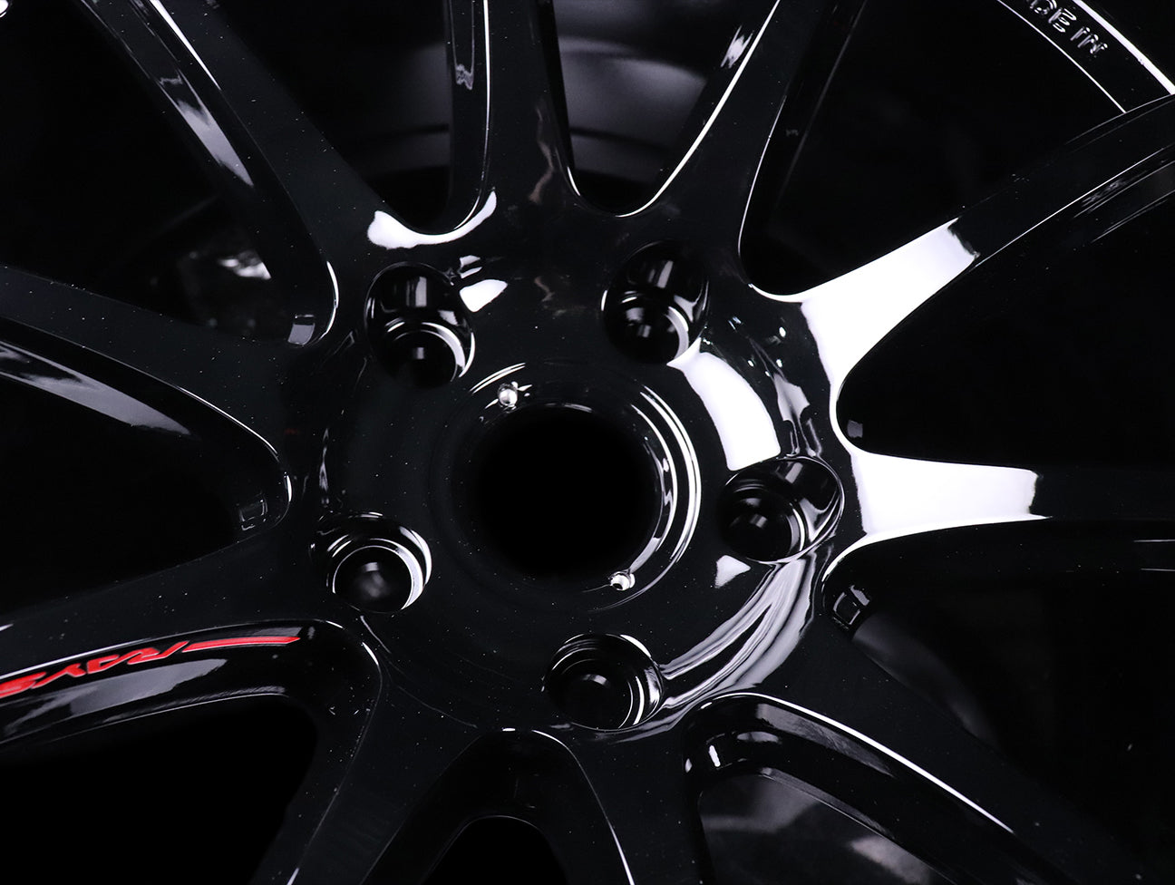 Rays Gram Lights 57 Transcend REV LIMIT Edition Wheels - Gloss Black 18x9.5 / 5x114 / +38