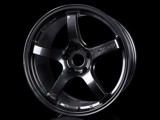 Rays Gram Lights 57CR Wheels - Glass Black 19x9.5 / 5x120 / +35