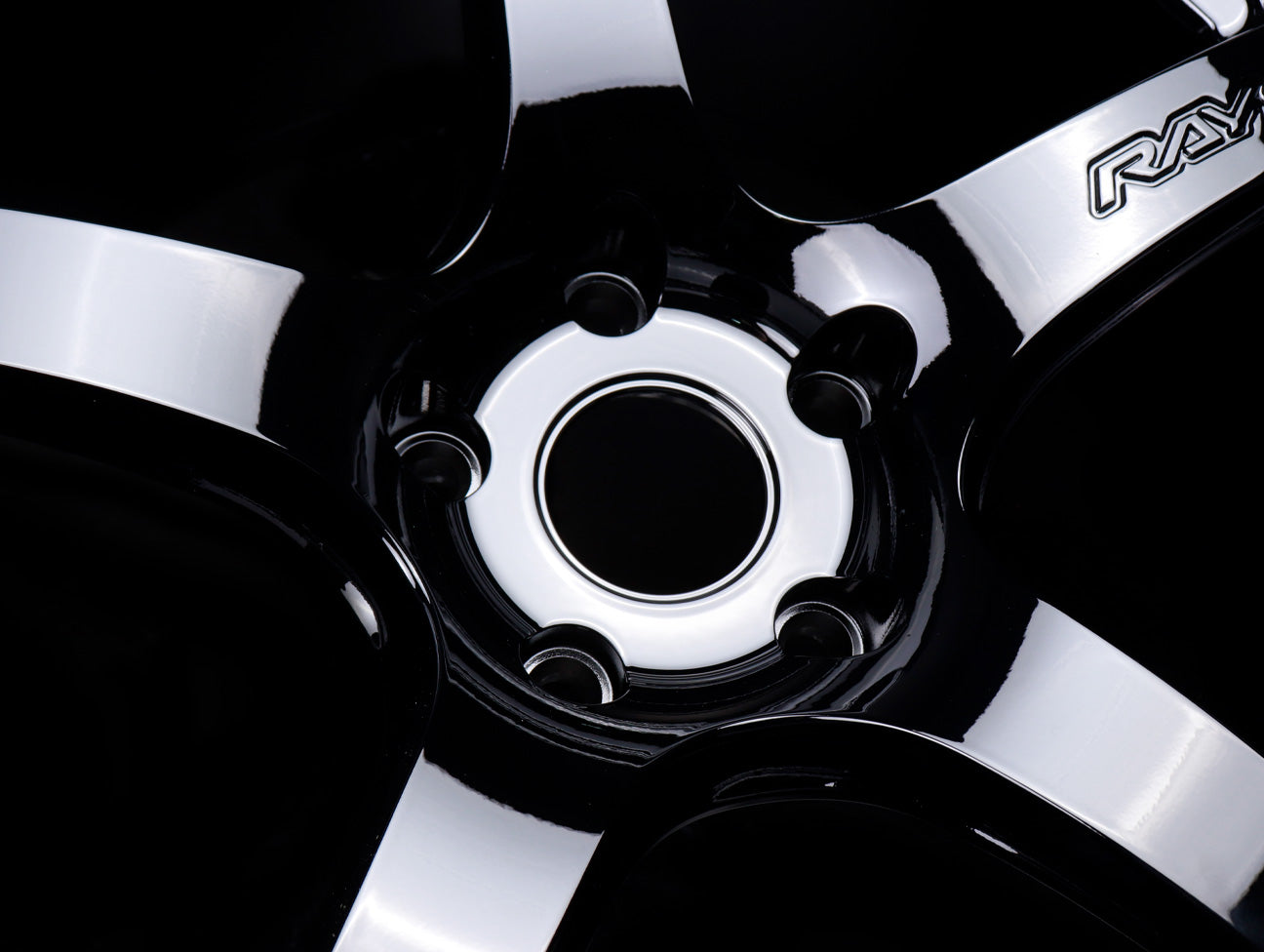 Rays Gram Lights 57CR Wheels - Glossy Black 19x9.5 / 5x120 / +35