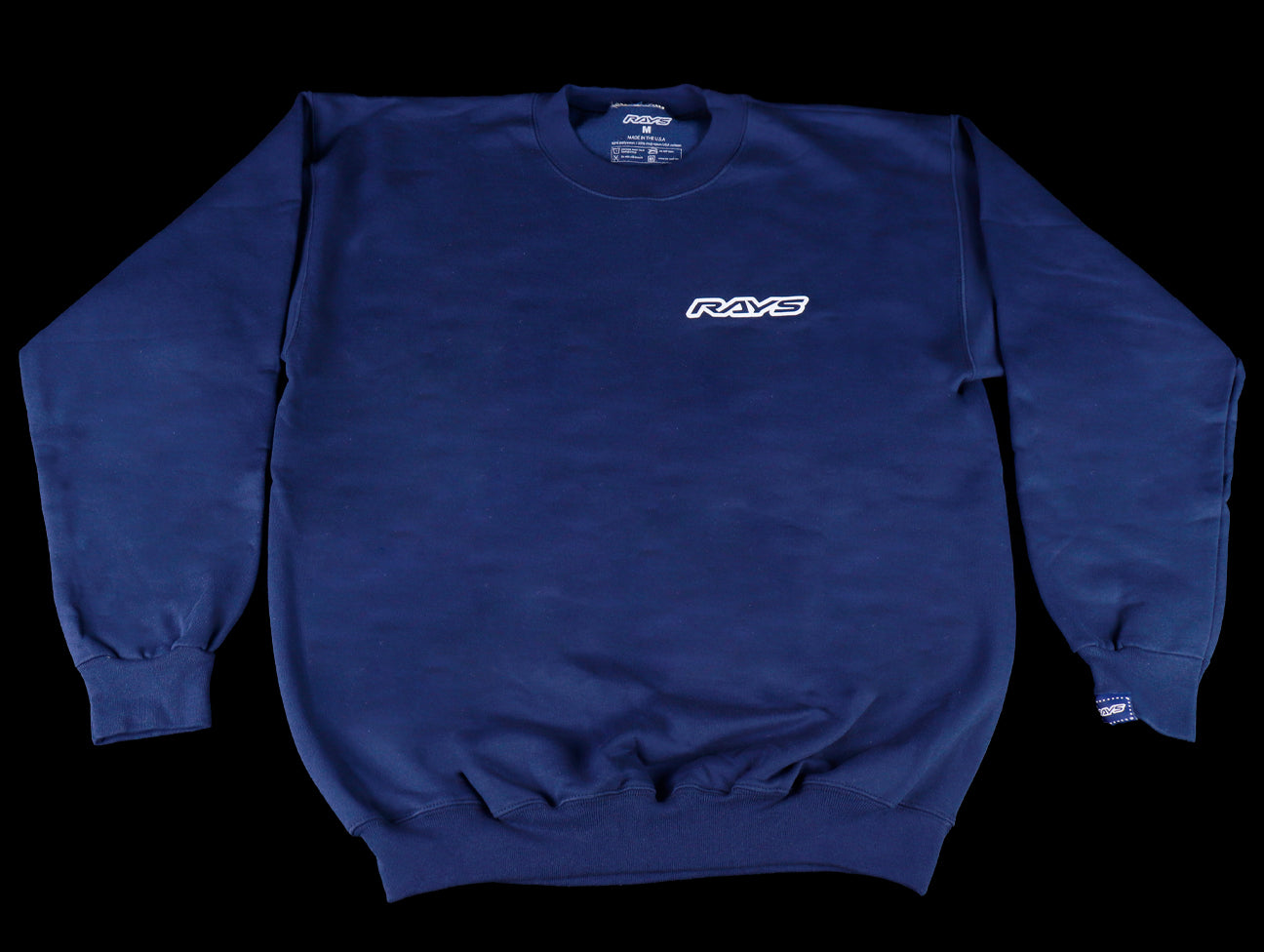 Rays Crewneck Sweatshirt - Navy