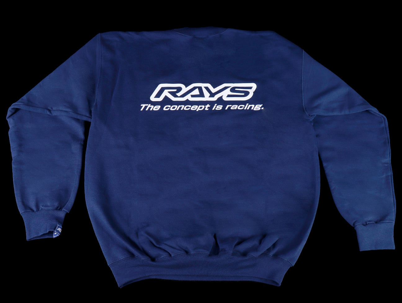 Rays Crewneck Sweatshirt - Navy