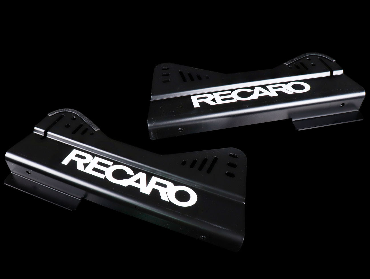 Recaro Pole Position - Velour Black Bolster / Velour Black Insert / White Logo