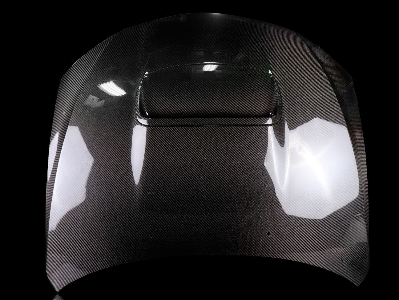 Seibon OEM Style Carbon Fiber Hood - 08-14 Subaru WRX STi