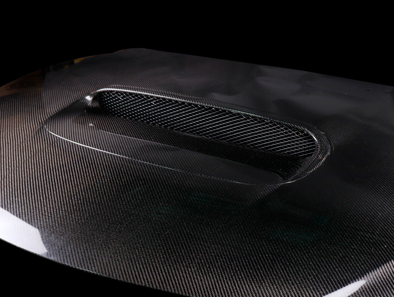 Seibon OEM Style Carbon Fiber Hood - 08-14 Subaru WRX STi
