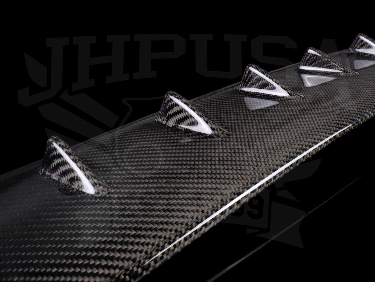 Seibon Carbon Fiber Rear Fin Spoiler - 08-10 Mitsubishi EVO X