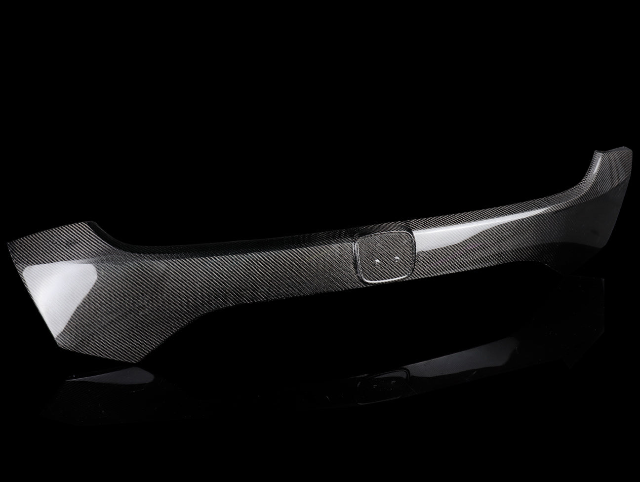 Seibon Carbon Fiber Rear License Trim - 17-21 Civic Type-R (FK8)