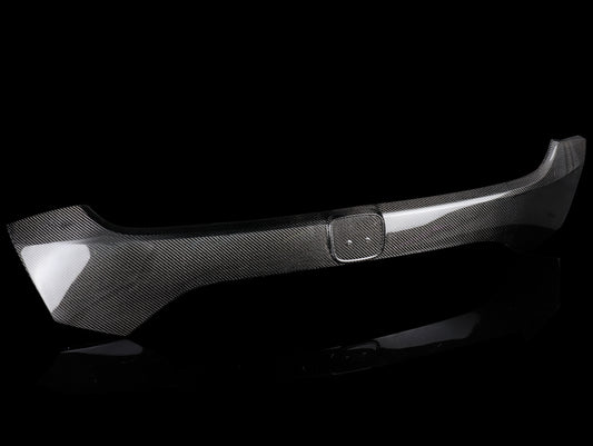 Seibon Carbon Fiber Rear License Trim - 17-21 Civic Type-R (FK8)