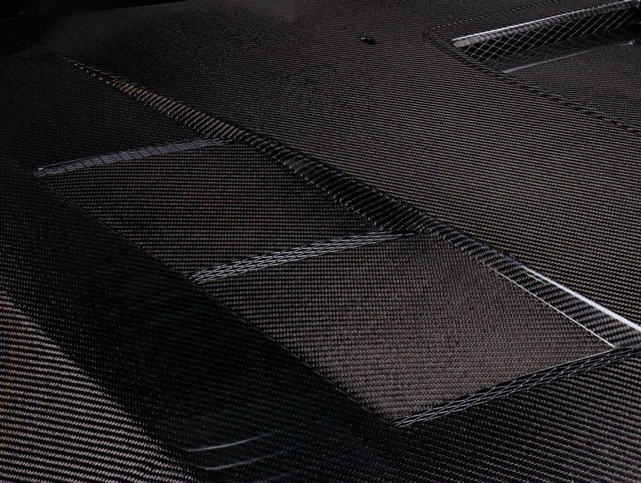 Seibon TS-Style Carbon Fiber Hood - 08-16 Mitsubishi Evolution X