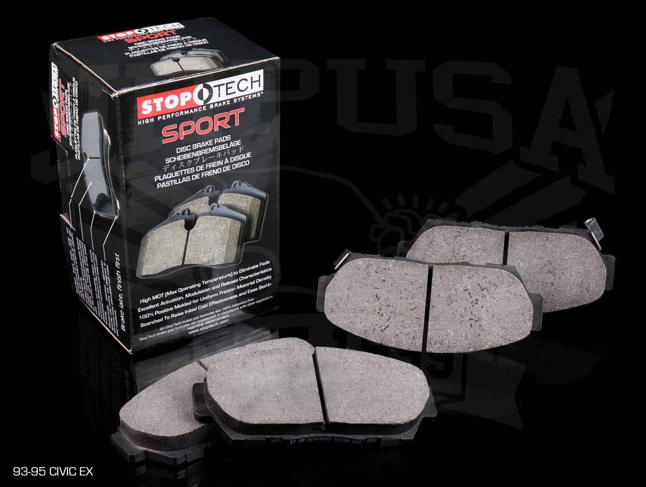 StopTech 309 Street Performance Front Brake Pads - Acura