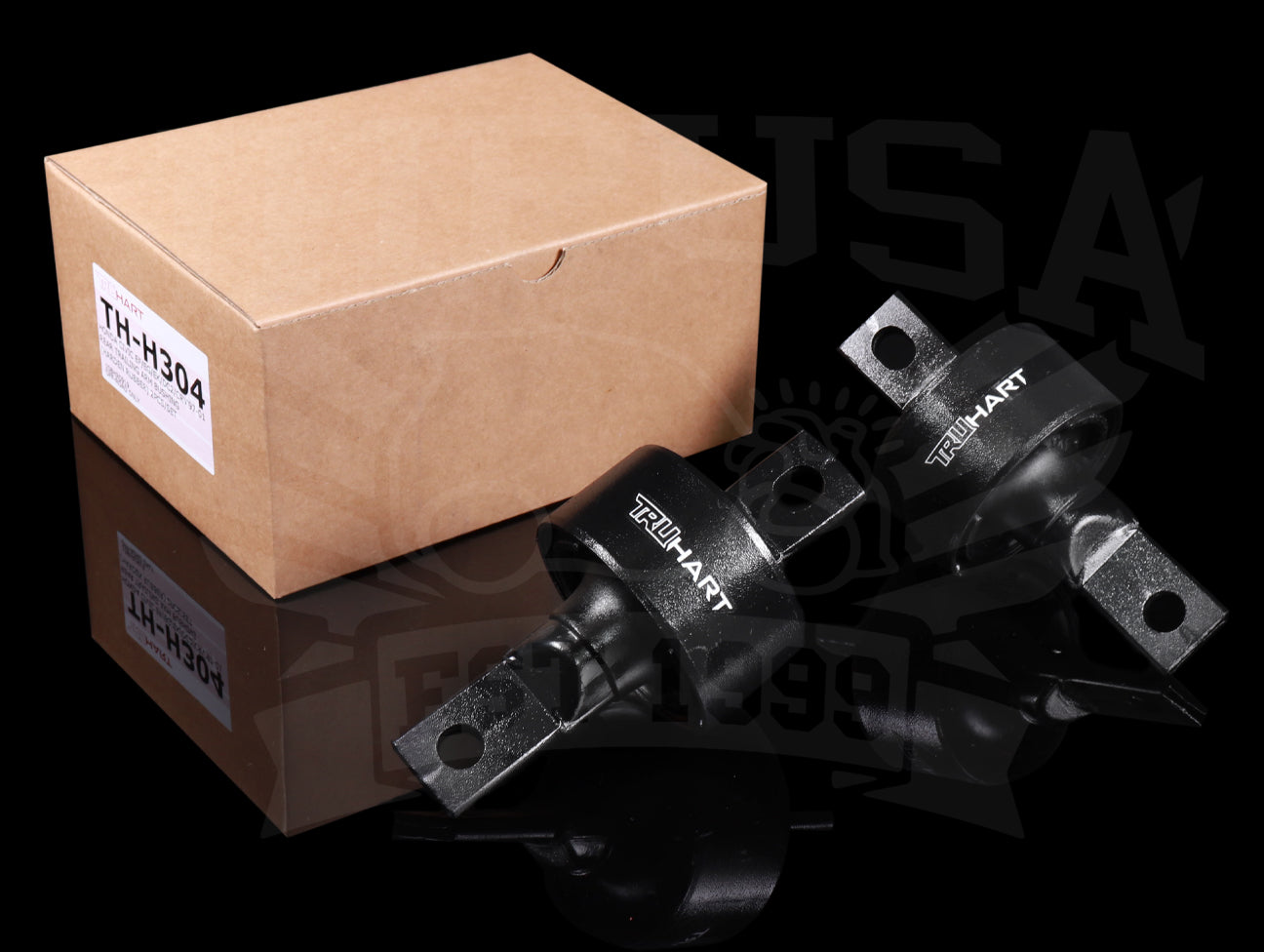 TruHart Rear Trailing Arm Bushing Set (Harden Rubber) - 92-00 Civic / 94-01 Integra