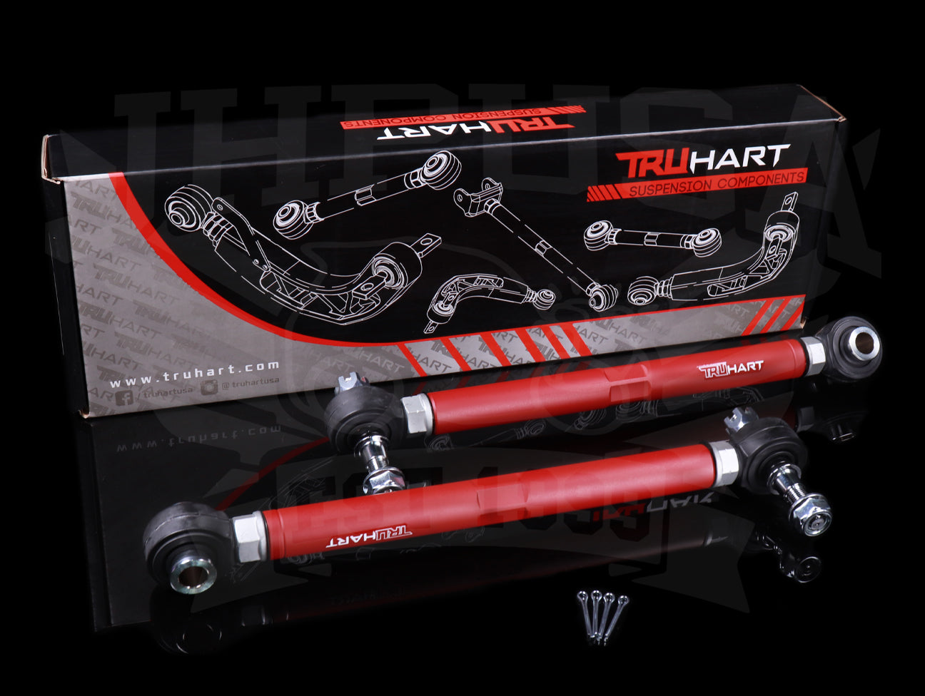 TruHart Rear Toe Arms (Pillowball) - 00-09 S2000