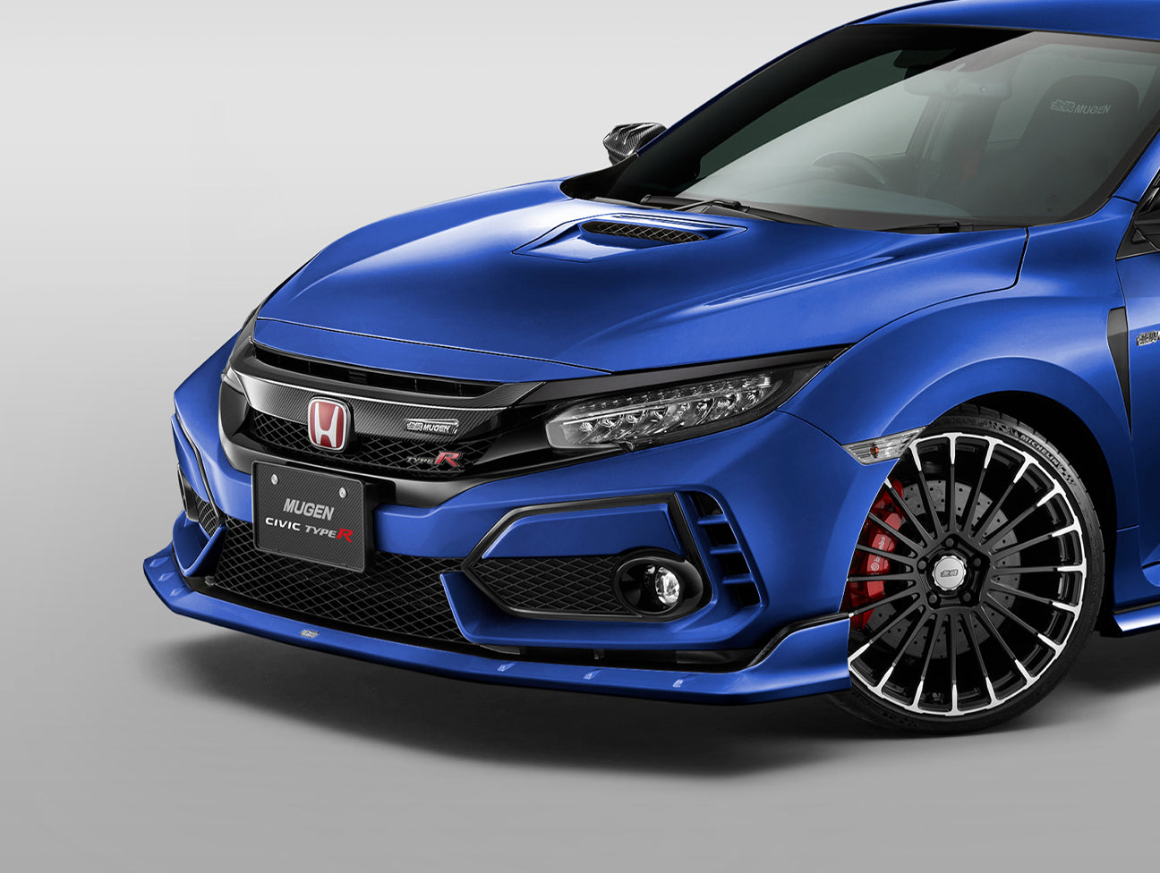 Mugen Front Under Lip Spoiler - 2017-2021 Civic Type R (FK8)